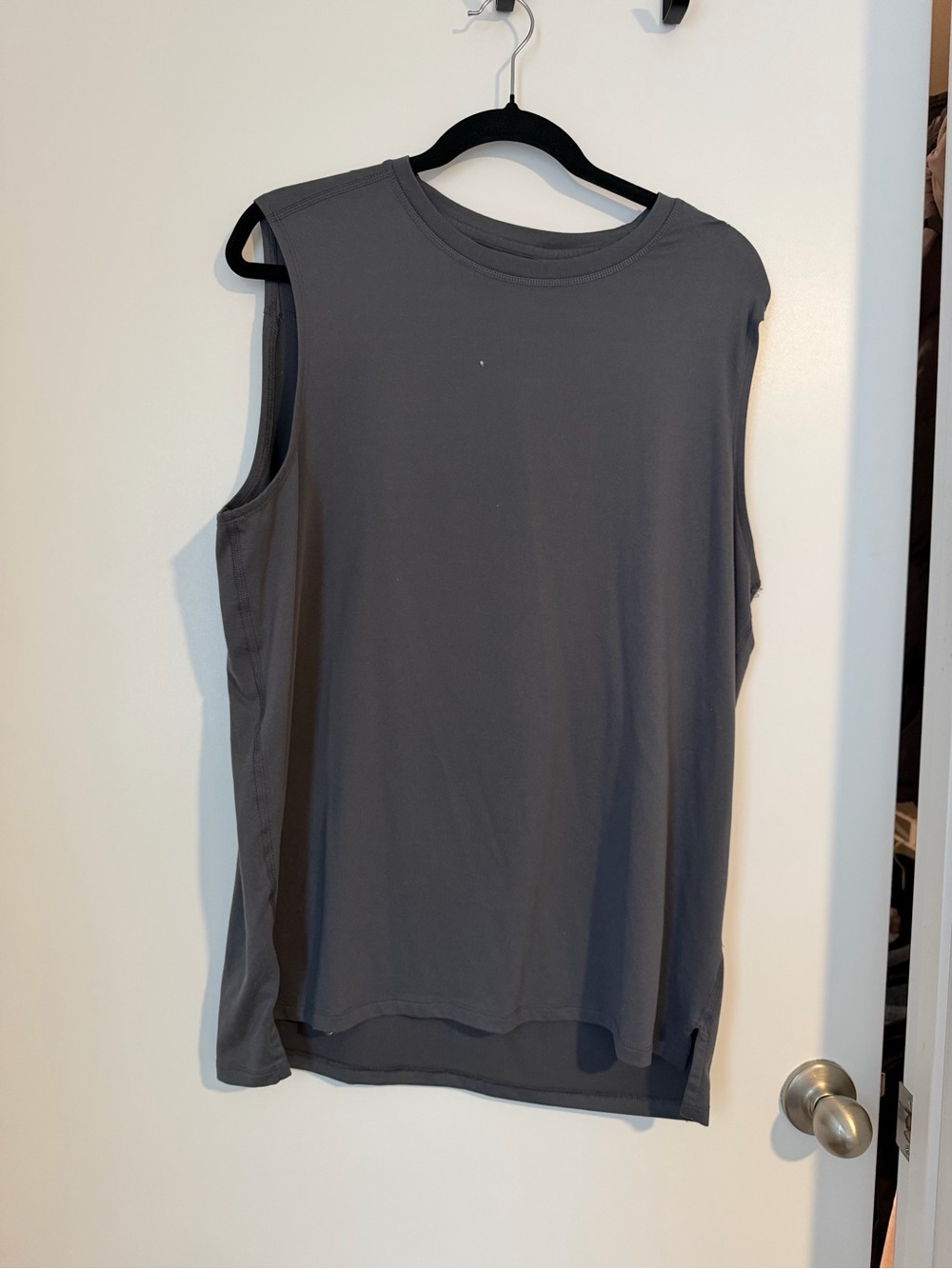 all in motion Charcoal Gray Sleeveless Crewneck Tank